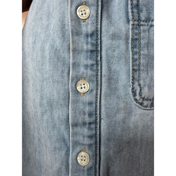 Palm Angels Kids Overlogo Chambray Track Shirt - Picture 4 of 4